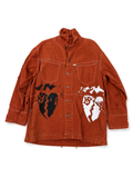 1/1 BRAILLE HEART DENIM JACKET