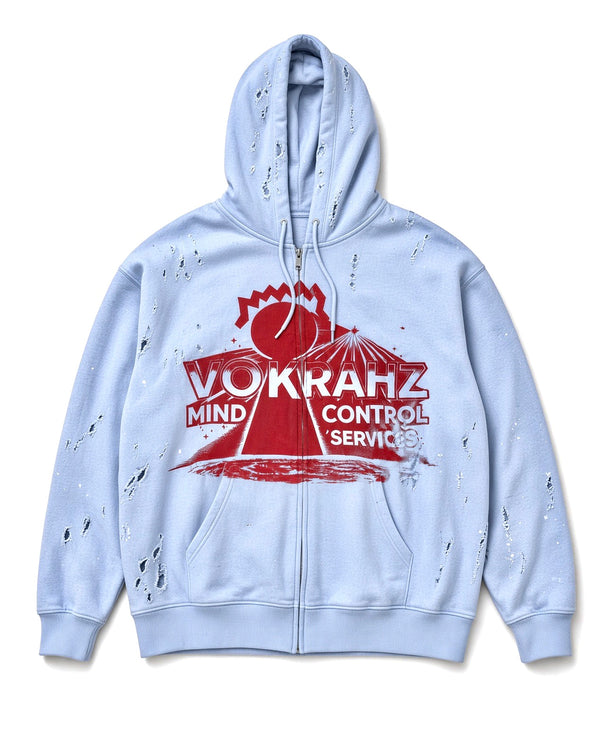 1/1 BLUE/RED MCS HOODIE